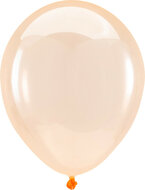 Mooideco - Crystal Clearz orange Anagram ballonnen 12 inch helium ballonnen