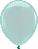 Mooideco - Crystal Clearz Green Anagram ballonnen 12 inch helium ballonnen