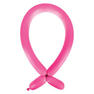 Mooideco - Fashion Hot Pink Anagram ballonnen 260 modeleer