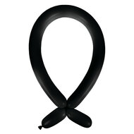 Mooideco - Fashion Jet Black Anagram ballonnen 260 modeleer