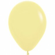 Mooideco - Pastel matte yellow Sempertex