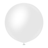 Mooideco - Kalisan ballonnen Opaque Satin Snow White - 36 inch