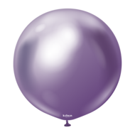 Mooideco - Mirror violet kalisan ballonnen - 36 inch 