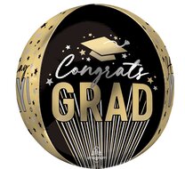 Mooideco - Orbz - Stripes on stripes Grad - Geslaagd - 16 inch - G20 Anagram