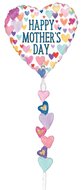 Mooideco - Airwalker HMD Sprinkled hearts - moederdag - 69 inch - Anagram
