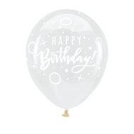 Mooideco - R12 - Bday dots &amp; sparkles - Crystal Clearz Clear - B30 Anagram