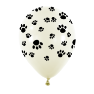 Mooideco - R12 - Paws print around - Frosty White - B01 Anagram 