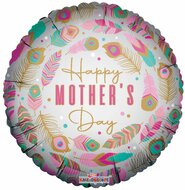 Mooideco - Happy mothersday feathers - 18 inch - Kaleidsocope 