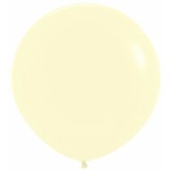 Mooideco - Pastel matte geel - 36 inch