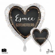 Mooideco - Gefeliciteerd personaliseer het! - 18 inch - everloon (1)