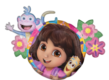 Mooideco - Dora the Explorer - 21 inch - P30 Anagram
