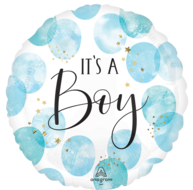 Mooideco - Watercolor Blue - Baby Boy - 28 inch - P32 Anagram
