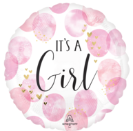 Mooideco - Watercolor Pink - Baby Girl - 28 inch - P32 Anagram