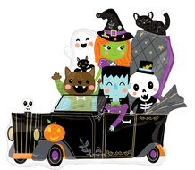 Monster Mingle - SuperShape - Halloween - 30 inch - P35 - Anagram(1)