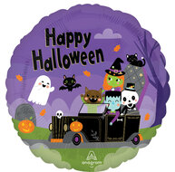 Monster Mingle Halloween - Standard Circle - Halloween - 18 inch - S40 - Anagram(1)