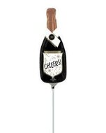 Mooideco - Cheers Confetti Bubbly Bottle - Mini Shape - New Year - 14 inch - A30 - Anagram Balloons