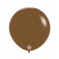 Mooideco - Sempertex 24 inch grote mocha Brown - Mooideco Ballonnen Groothandel