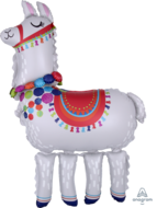 Mooideco - Airwalker folie ballon Lama Mexico