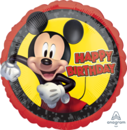 Mooideco - Happy birthday Mickey Mouse - 18 inch