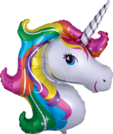 Mooideco - Rainbow Unicorn - 33 inch - Anagram balloons