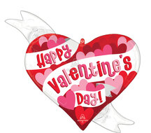 Mooideco - Playful Valentine Hearts - 28 inch - P35 Anagram balloons