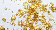 Blad Goud Stukjes - Gold - 200ml