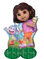 Mooideco - Airloonz Junior - Dora the Explorer - Disney - 36 inch - P60 Anagram balloons