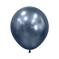Mooideco - Chrome Galaxy Blue Sempertex 18 inch