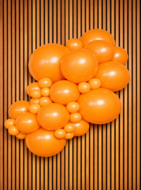 Mooideco - Project pack - Organic balloons - Orange - Kalisan balloons