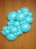 Mooideco - Project pack - Organic balloons - Sea Green - Kalisan balloons