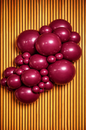 Mooideco - Project pack - Organic balloons - Burgundy - Kalisan balloons
