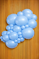 Mooideco - Project pack - Organic balloons - Macaron Blue - Kalisan balloons