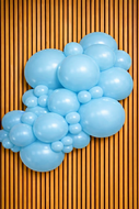 Mooideco - Project pack - Organic balloons - Retro Blue Glass - Kalisan balloons