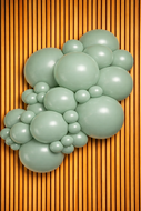 Mooideco - Project pack - Organic balloons - Retro Sage Green - Kalisan balloons