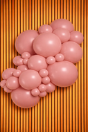 Mooideco - Project pack - Organic balloons - Retro Rosewood - Kalisan balloons