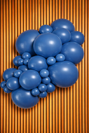 Mooideco - Project pack - Organic balloons - Retro Denim Blue - Kalisan balloons