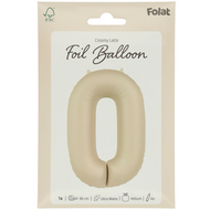 Mooideco - Number 0 - Creamy Latte - 34 inch - Folat