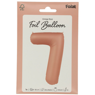 Mooideco - Number 7 - Vintage Rose - 34 inch - Folat
