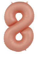 Mooideco - Number 8 - Vintage Rose - 34 inch - Folat