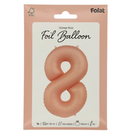 Mooideco - Number 8 - Vintage Rose - 34 inch - Folat