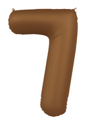 Mooideco - Number 7 - Chocolate - 34 inch - Folat