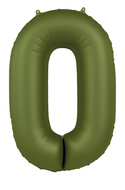 Mooideco - Number 0 - Olive Green - 34 inch - Folat
