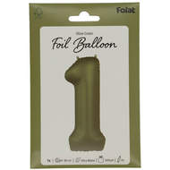 Mooideco - Number 1 - Olive Green - 34 inch - Folat
