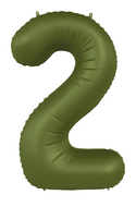 Mooideco - Number 2 - Olive Green - 34 inch - Folat