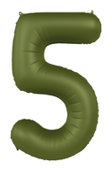 Mooideco - Number 5 - Olive Green - 34 inch - Folat