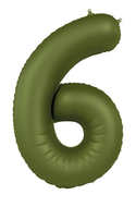 Mooideco - Number 6 - Olive Green - 34 inch - Folat