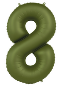 Mooideco - Number 8 - Olive Green - 34 inch - Folat