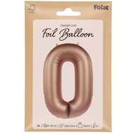 Mooideco - Number 0 - Starlight Gold - 34 inch - Folat