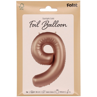 Mooideco - Number 9 - Starlight Gold - 34 inch - Folat