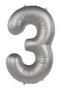 Mooideco - Number 3 - Moonlight Silver - 34 inch - Folat